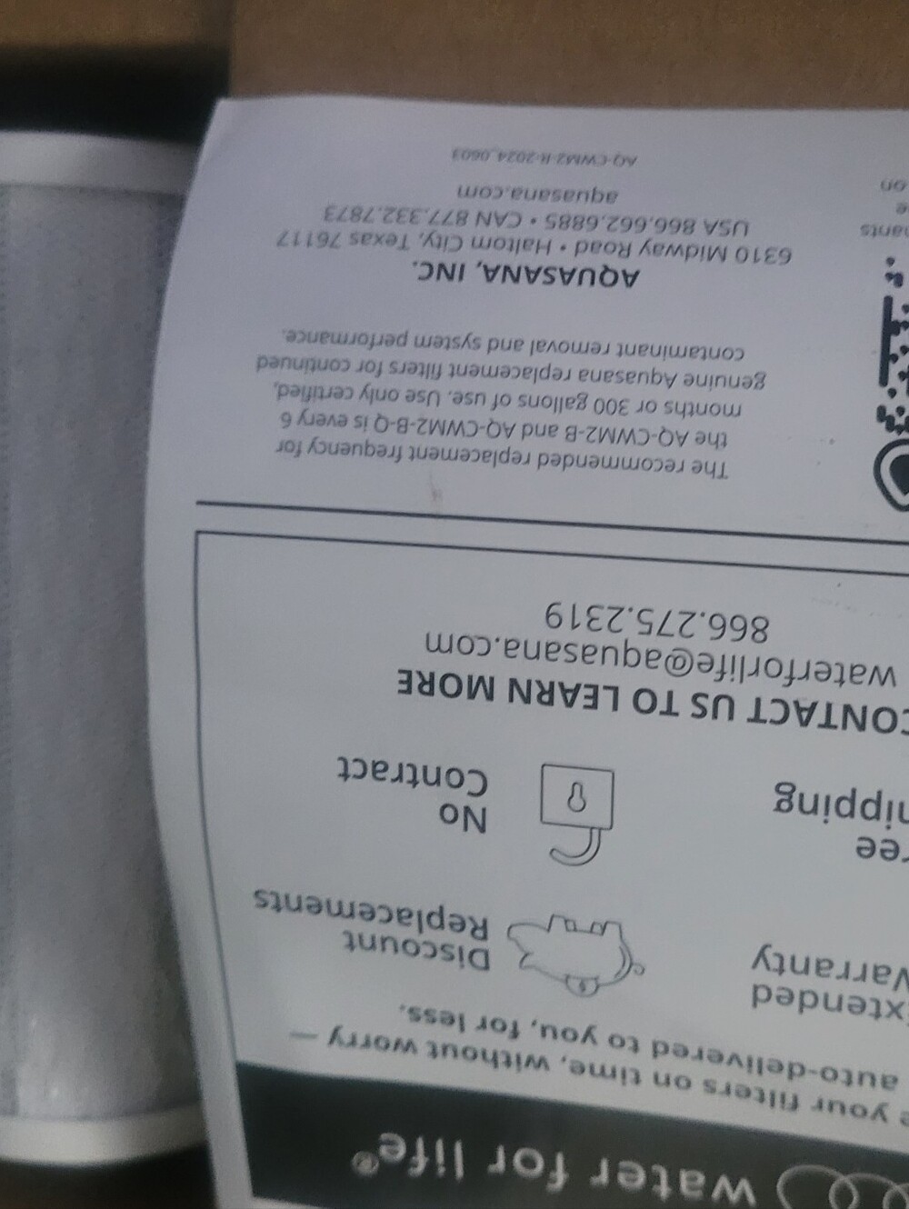 Water Filters Replacement Cartridge